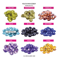 Piedras bordar NOLITA 10mm Por 2000 unid en internet