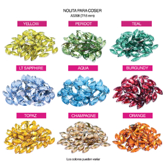 Piedras bordar NOLITA Navette 7x15mm - comprar online