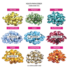 Piedras bordar NOLITA Oval 30x40mm - comprar online