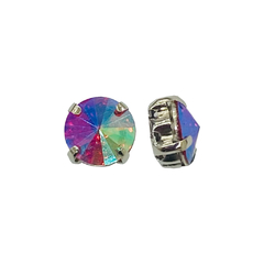 Piedras Engarzadas resina Redondo 8mm Colores AB
