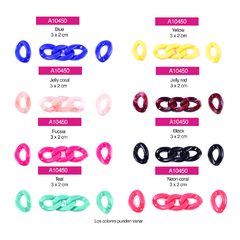 CADENAS Y ESLABONES ACRILICOS - tienda online