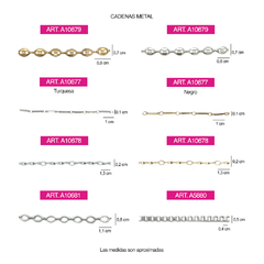 CADENAS METAL en internet