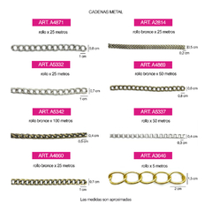 CADENAS METAL - tienda online