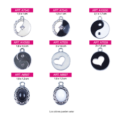 DIJES ESMALTADOS Y CON PIEDRAS - comprar online