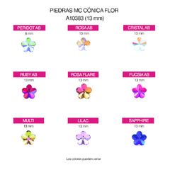 Piedras M.C. Flor 13mm - comprar online