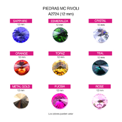 Piedras M.C. RIVOLI 12mm - comprar online