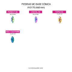Piedras M.C. Navette 4x8mm en internet