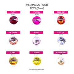 Piedras M.C. RIVOLI 8mm en internet