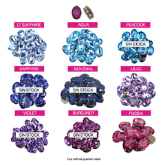 Piedras Engarzadas NOLITA Oval 10x14mm - comprar online