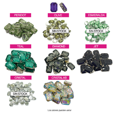 Piedras Engarzadas NOLITA Octagon 13x18mm - Palais Du Bijou