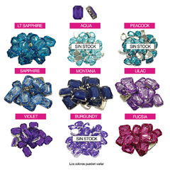 Piedras Engarzadas NOLITA Octagon 13x18mm - comprar online
