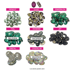 Piedras Engarzadas NOLITA Oval 30x40mm - Palais Du Bijou