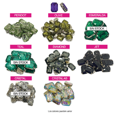 Piedras Engarzadas NOLITA Octagon 8x10mm - Palais Du Bijou