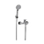 Griferia Monocomando para Bañera Melincue FV 310/C9CR Cromo