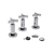 Griferia para Bidet Triades FV 295/C3CR Cromo