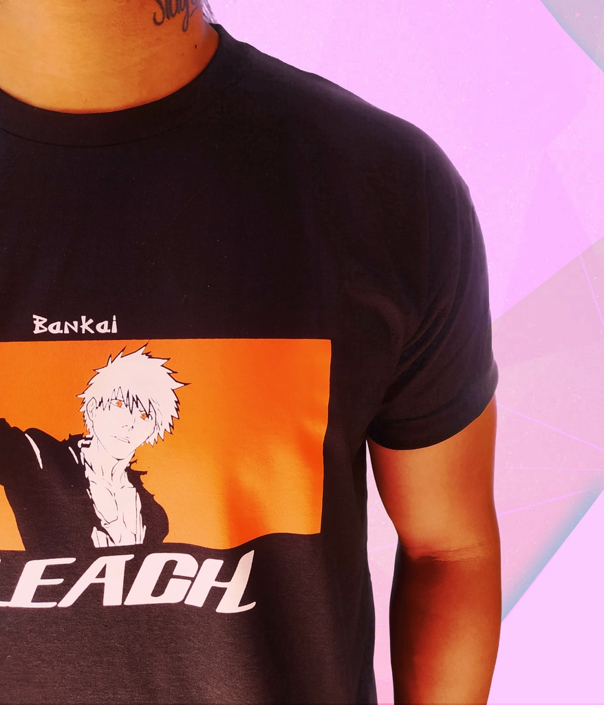 Camiseta Personalizada Anime Bleach Ichigo HD 01