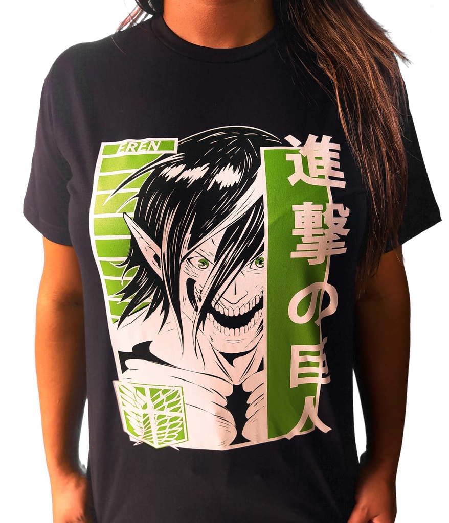 Camiseta Eren Shingeki no Kyojin