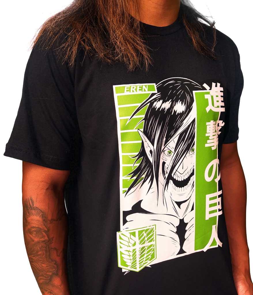 Camiseta Eren Shingeki no Kyojin