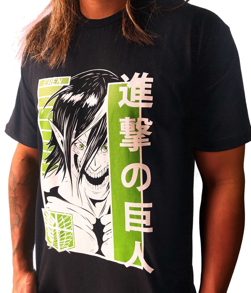 Camiseta Eren Shingeki no Kyojin