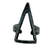 Anel Triângulo Vazado em Prata Envelhecido - comprar online
