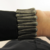 Bracelete Invertido Banho Prata Envelhecido - loja online