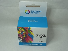 Cartucho de Tinta HP 74 BLACK CB335W COMPATIBLE HP DJ 4263/68-4360/63 - 5700/23/35/38/40/50/80/83/85/90 - 6400