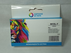 Cartucho de Tinta HP 951XL YELLOW COMPATIBLE HP OFFICEJET PRO 200Z/251Z/276DW / 8100 (30ML)