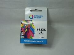 Cartucho de Tinta HP 662 XL BLACK CZ103 COMPATIBLE HP DESKJET INK ADVANTAGE 1015 / 1515 / 1516 / 2515 / 2516