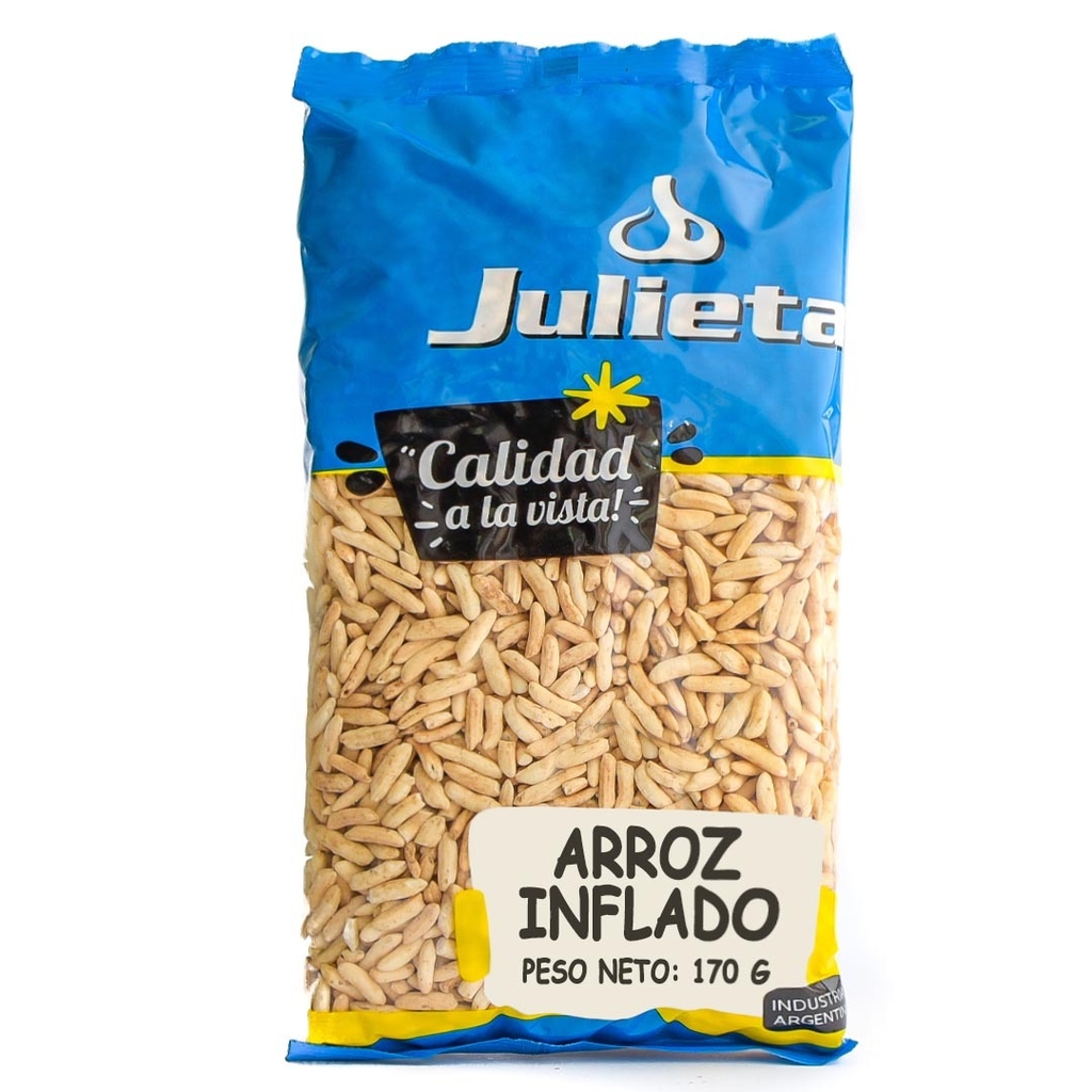 Maíz inflado azucarado 130gr - Productos Julieta