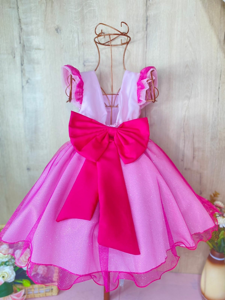 VESTIDO DE FESTA INFANTIL BARBIE