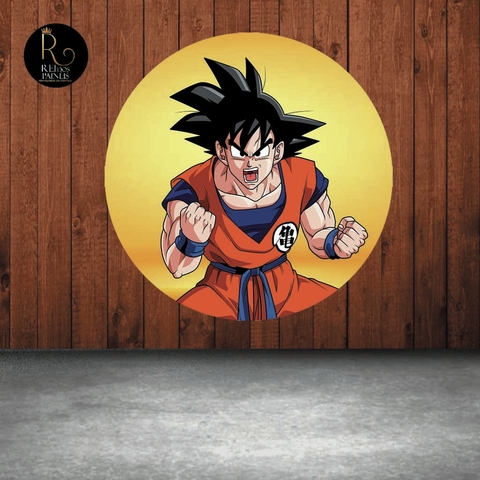 Painel Redondo Dragon Ball Z