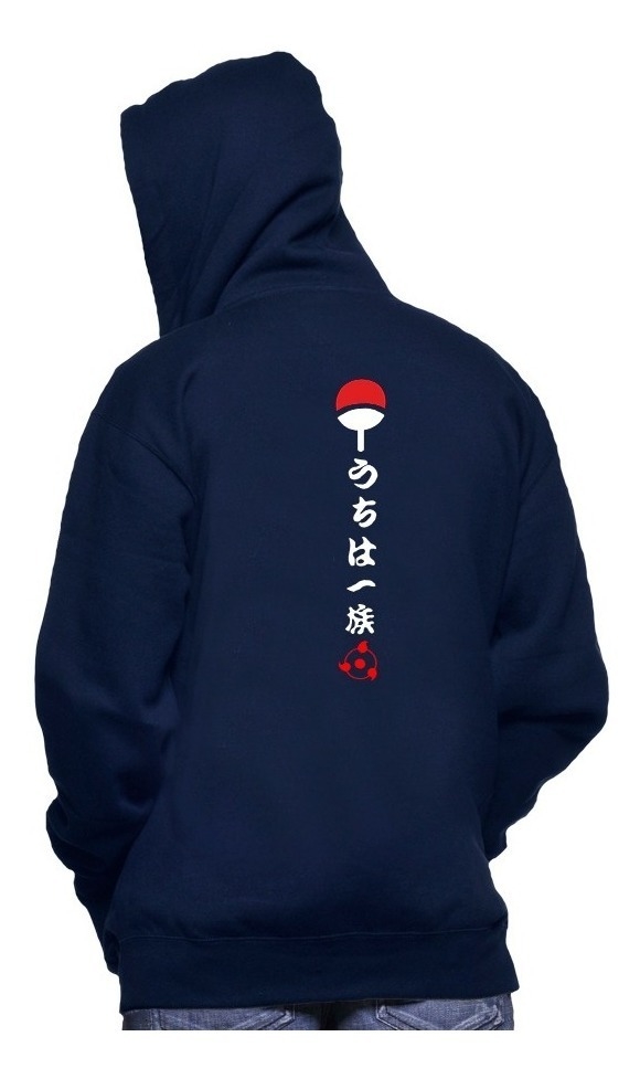 Moletom Unissex Naruto Anime Blusa de Frio Canguru em Promoção na