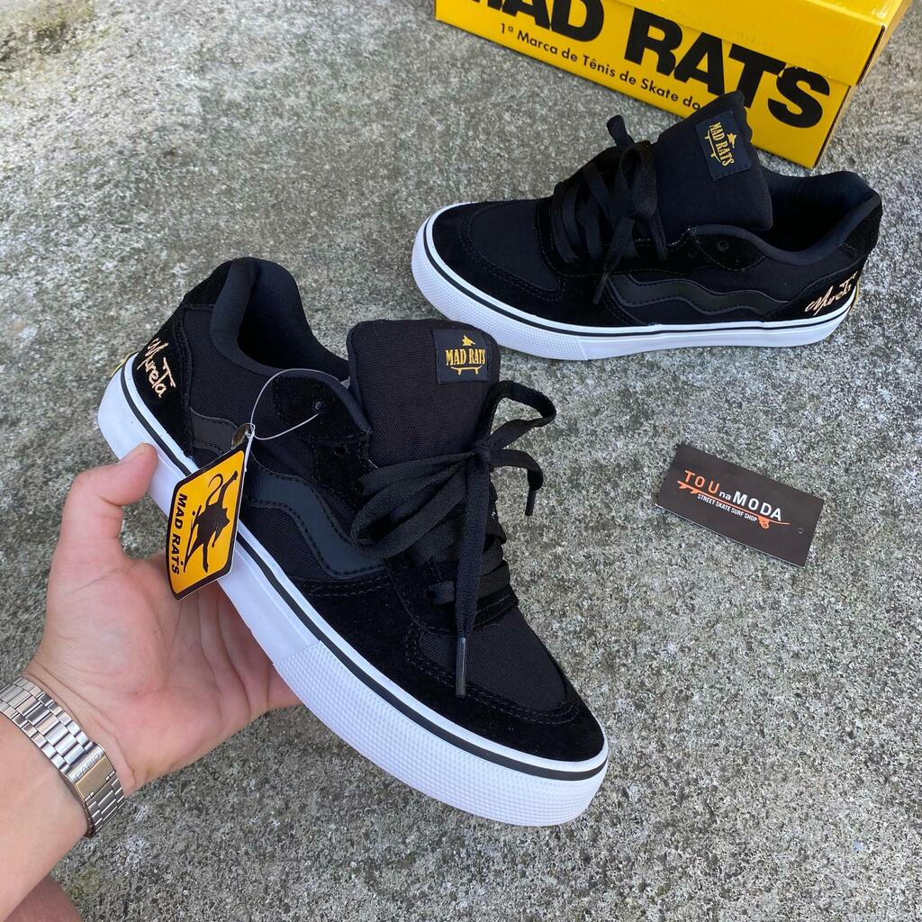 TÊNIS MAD RATS SLIP ON QUADRICULADO