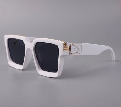 Óculos De Sol Louis Vuitton 1.1 Millionaire (Branco)