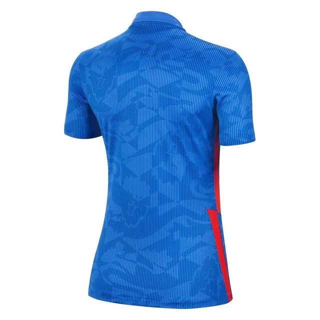 Camisa Liverpool II 21/22 Marfim - Feminina Baby Look - Nike