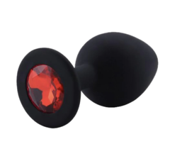 Plug Butt Strass Black