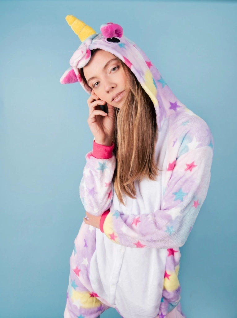 Pijama Kigurumi Plush Importado Unicornio PJUE