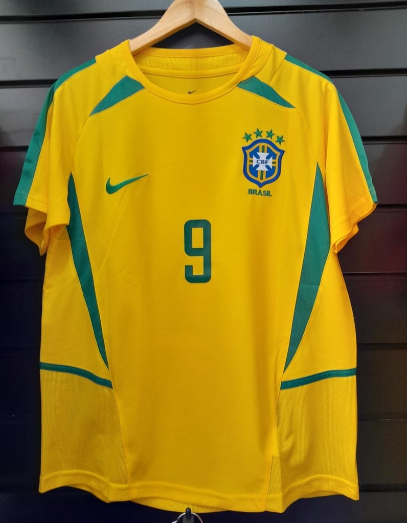 Camisa Brasil 2002 Retrô Nike Authentic