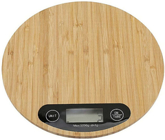Balanza de cocina digital redonda