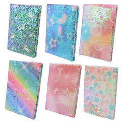 Cuaderno lentejuelas