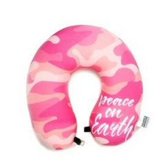 Cuello microfibra - camuflado fucsia