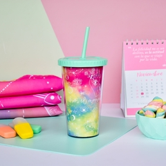 Vaso gala con sorbete