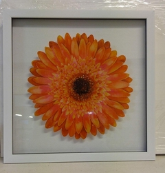 Cuadro flor de vidrio