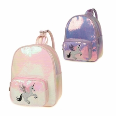 Mochila lentejuelas unicornio