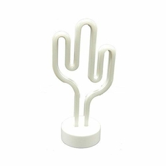 Lampara de neon cactus