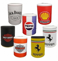 Latas tambor diseño clasico