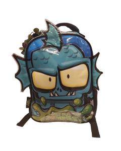 Mochila zombie azul