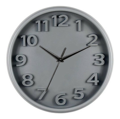 Reloj de pared gris