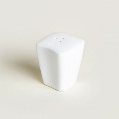 Salero de ceramica blanca cuadrado - comprar online