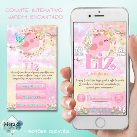 Convite Aniversario Virtual Personalizado Interativo Frozen - R